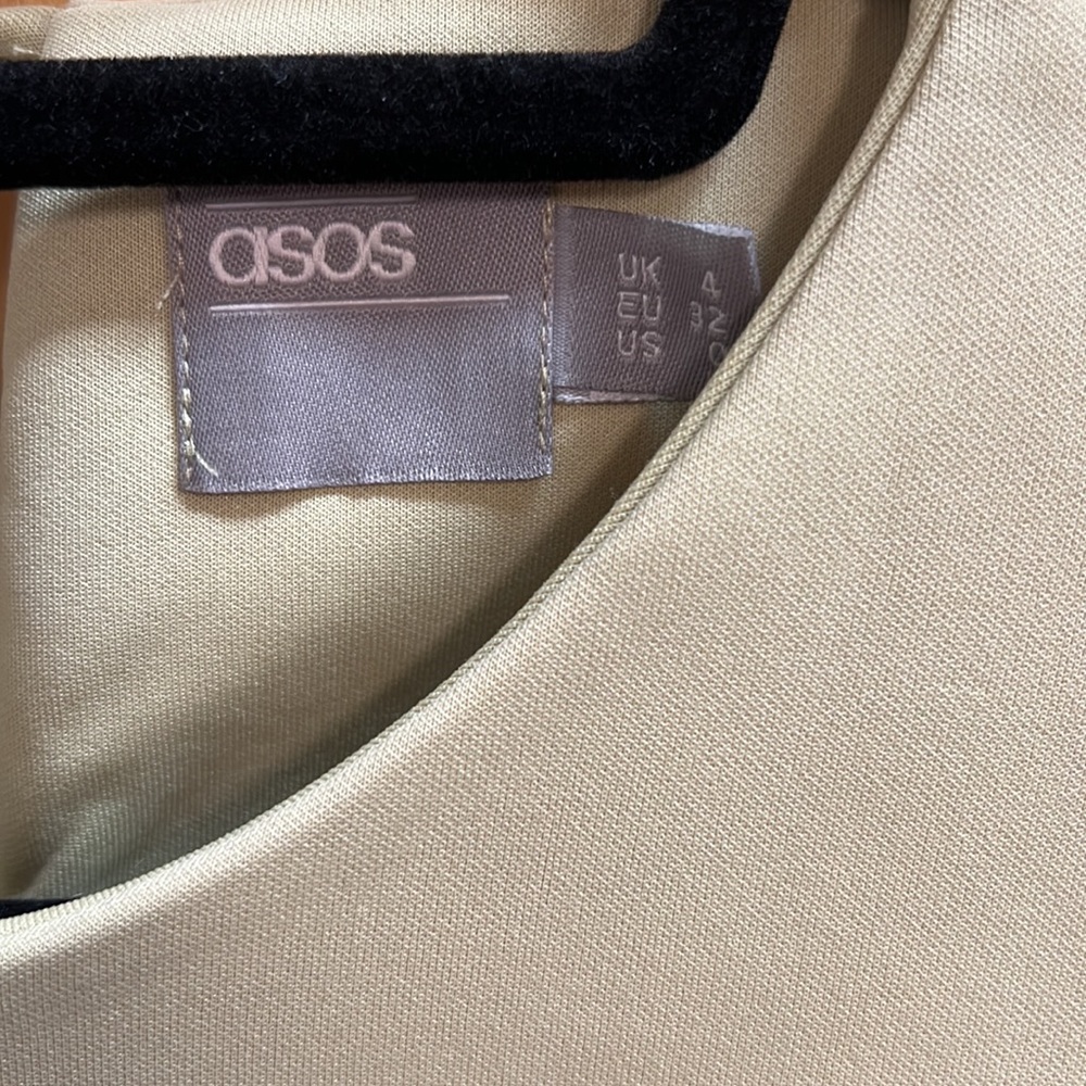 ASOS Ruffle Hem Shift Dress - Picture 2 of 3